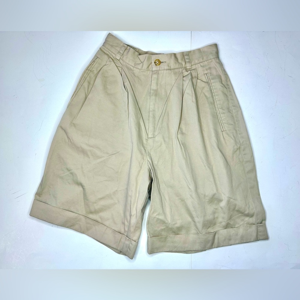 Vintage Banana Republic Pleated Chino Shorts 4